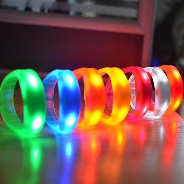 party decoration plastic voice control led glowing wristband flashing bracelet bangle nightclub disco glow toy halloween christmas xmas
party decoration plastic voice control led glowing wristband flashing bracelet bangle nightclub disco glow toy halloween christmas xmas
