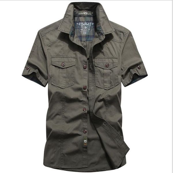 men's casual shirts men summer solid military short sleeves cotton breathable chemise homme loose army shirt 4xl 5xl 6xl be11, White;black
men's casual shirts men summer solid military short sleeves cotton breathable chemise homme loose army shirt 4xl 5xl 6xl be11, White;black