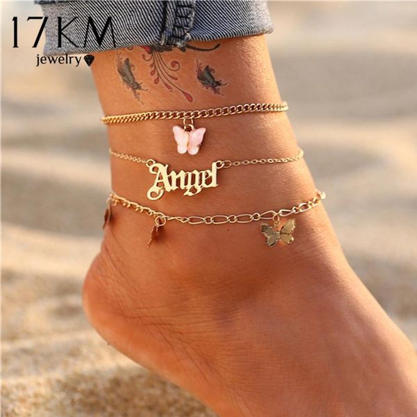 anklets 17km fashion pink butterfly set for women cute gold letter angel chain anklet foot ankle bracelet summer beach jewelry, Red;blue
anklets 17km fashion pink butterfly set for women cute gold letter angel chain anklet foot ankle bracelet summer beach jewelry, Red;blue