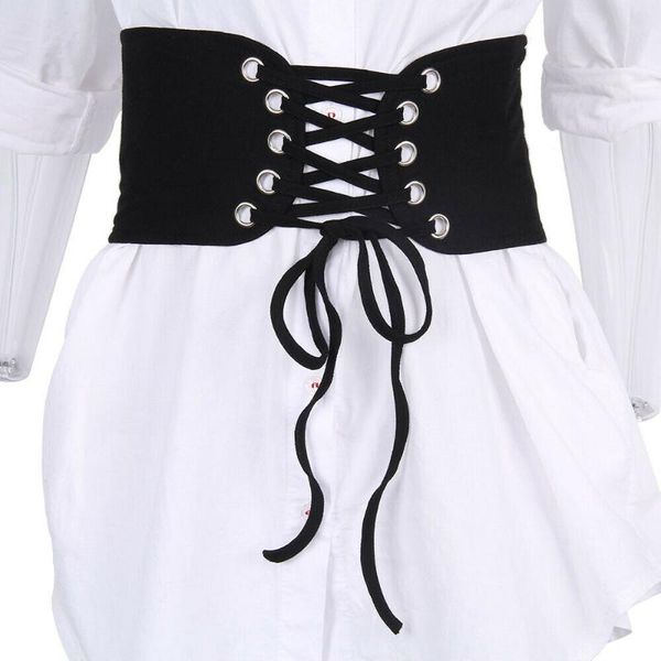 belts fashion women ladies cummerbunds waist cincher adustable wide band elastic tied waspie corset leather belt black white, Black;brown
belts fashion women ladies cummerbunds waist cincher adustable wide band elastic tied waspie corset leather belt black white, Black;brown