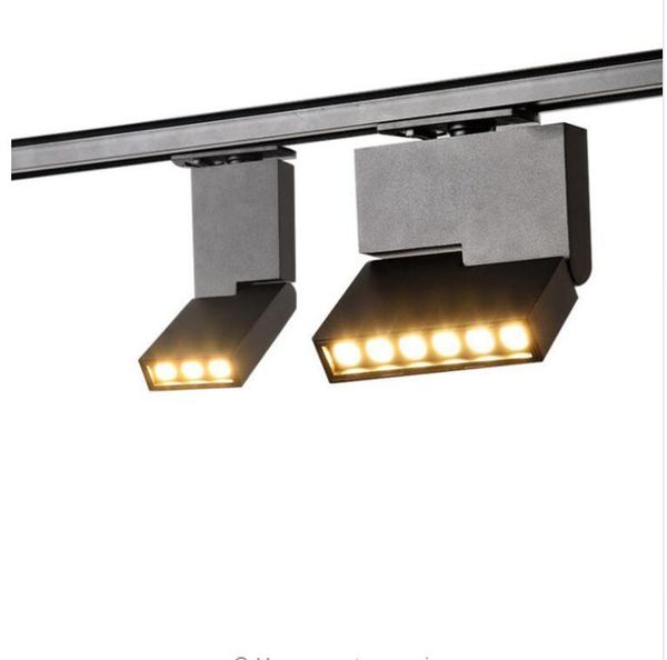 6w cob track lamp 2 wire 3 ac85-265v personality creative focous adjustable led spotlight rail light lights
6w cob track lamp 2 wire 3 ac85-265v personality creative focous adjustable led spotlight rail light lights