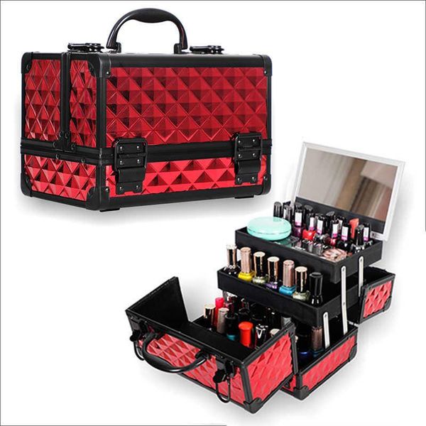 cosmetic bags & cases hhyukimi aluminum alloy frame makeup organizer women case/bag with mirror travel large capacity suitcases
cosmetic bags & cases hhyukimi aluminum alloy frame makeup organizer women case/bag with mirror travel large capacity suitcases