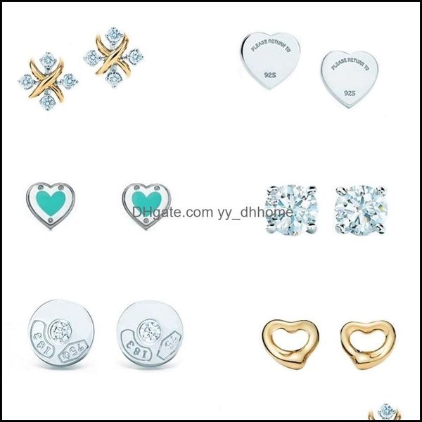 stud earrings jewelry 925 sier earnails fashion original charm womens for anniversary wedding festival gift 220121 drop delivery 2021 0lmbu, Golden;silver
stud earrings jewelry 925 sier earnails fashion original charm womens for anniversary wedding festival gift 220121 drop delivery 2021 0lmbu, Golden;silver