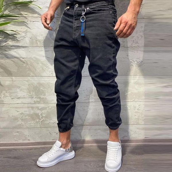 men's pants casual, Black