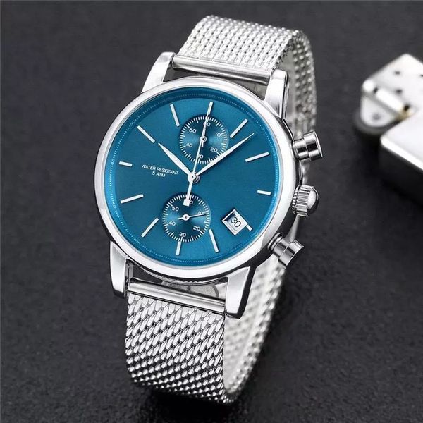 watch men 2021 waterproof stainless steel men fashion sport quartz clock mens watches chronograph brand luxury man wristwatc, Slivery;brown
watch men 2021 waterproof stainless steel men fashion sport quartz clock mens watches chronograph brand luxury man wristwatc, Slivery;brown