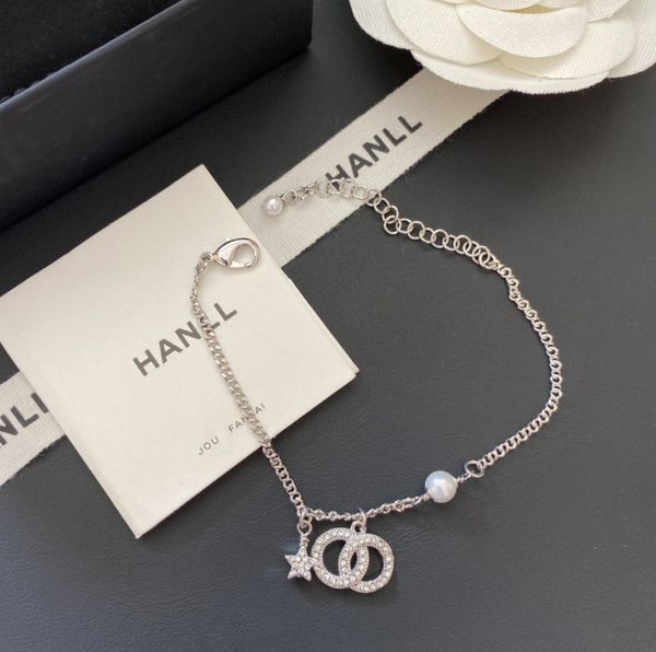 new small fragrance xinghe silver rhine-stone pentagonal star pearl c home ins simple and versatile adjustable bracelet, Golden;silver
new small fragrance xinghe silver rhine-stone pentagonal star pearl c home ins simple and versatile adjustable bracelet, Golden;silver