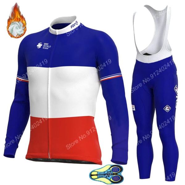 racing sets 2021 winter fdj france team cycling jersey set mens long sleeve clothing road bike suit bicycle pants bib mtb maillot culotte, Black;blue
racing sets 2021 winter fdj france team cycling jersey set mens long sleeve clothing road bike suit bicycle pants bib mtb maillot culotte, Black;blue
