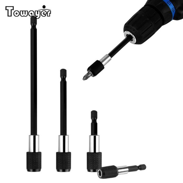 hand tools towayer 1/4 inch hex shank quick release screwdriver bit holder extension bar 60mm 100mm 150mm
hand tools towayer 1/4 inch hex shank quick release screwdriver bit holder extension bar 60mm 100mm 150mm