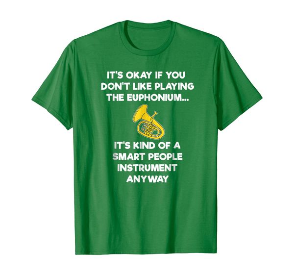 Euphonium T-Shirt Gift - Funny Euphonium Player Smart, Mainly pictures