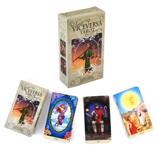 vice versa kit oracles tarot deck card for divination fate board games for family party playing cards
vice versa kit oracles tarot deck card for divination fate board games for family party playing cards