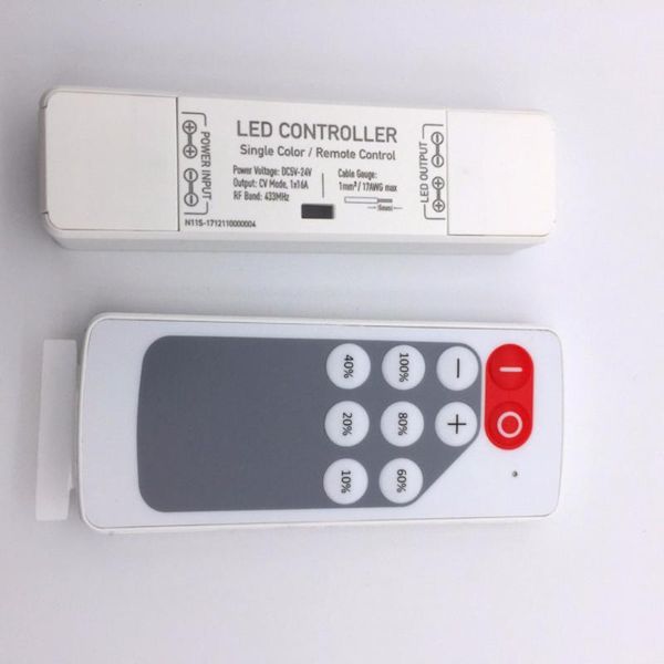 wireless remote ctroller led single color mini dimmer 16a dc5-24v mini dimmer 433.92mhz led strip light remote controller
wireless remote ctroller led single color mini dimmer 16a dc5-24v mini dimmer 433.92mhz led strip light remote controller