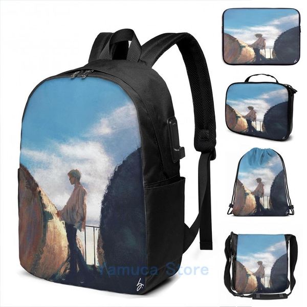 backpack funny graphic print of light and shadows usb charge men school bags women bag travel laptop
backpack funny graphic print of light and shadows usb charge men school bags women bag travel laptop
