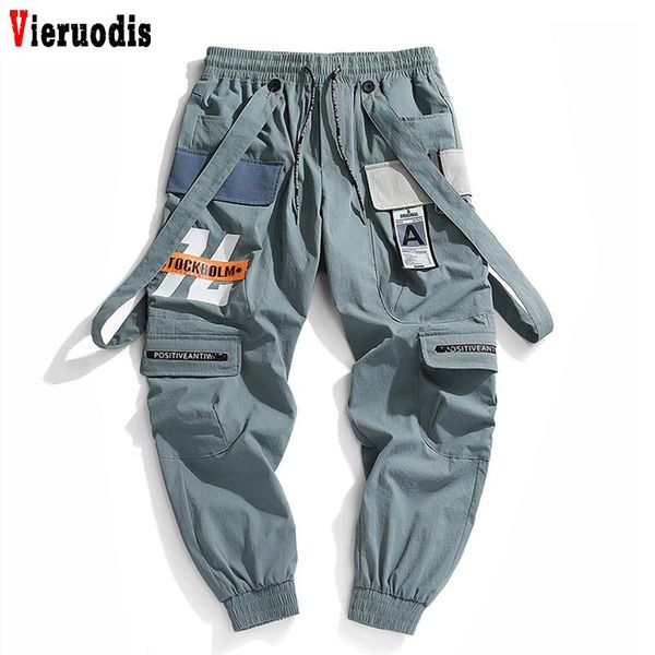 men hip hop streetwear beam foot cargo pants 2021 men fashion printing new jogger leisure pants sports trousers, Black
men hip hop streetwear beam foot cargo pants 2021 men fashion printing new jogger leisure pants sports trousers, Black