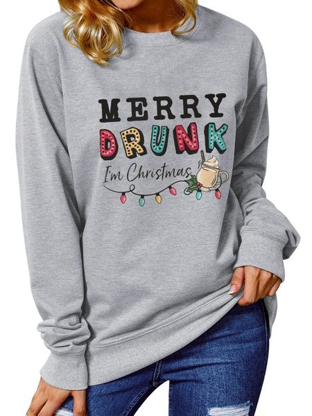 merry drunk i'm christmas coloured lights sweatshirt christmas sweats drinker gift women fashion casual cotton pullovers top, Black
merry drunk i'm christmas coloured lights sweatshirt christmas sweats drinker gift women fashion casual cotton pullovers top, Black