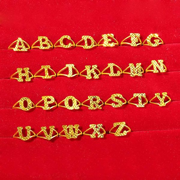 wedding rings 2021 gold plated ring with 26 letters for women opening girl fashion jewelry accessories, Slivery;golden
wedding rings 2021 gold plated ring with 26 letters for women opening girl fashion jewelry accessories, Slivery;golden