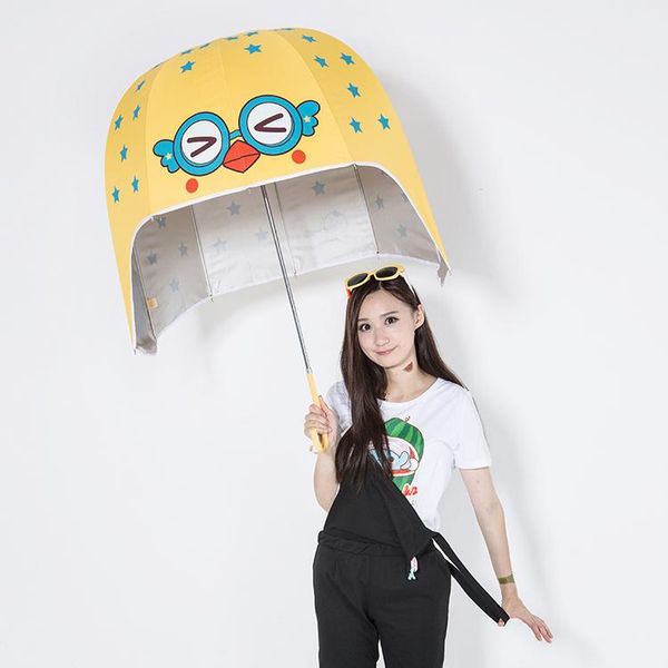 umbrellas creative cartoon umbrella long handle lovely cute helmet parent-child black glue sunscreen uv protection gift ideas r19
umbrellas creative cartoon umbrella long handle lovely cute helmet parent-child black glue sunscreen uv protection gift ideas r19