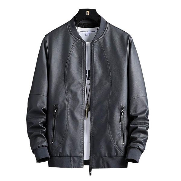 men's fur & faux mcikkny men fashion leather jackets baseball spring autumn outwear coats for male clothing size m-5xl, Black
men's fur & faux mcikkny men fashion leather jackets baseball spring autumn outwear coats for male clothing size m-5xl, Black