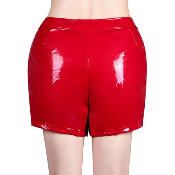 women's shorts yrrety women black color pu leather high waist zipper wide leg faux winter red loose solid short, White;black
women's shorts yrrety women black color pu leather high waist zipper wide leg faux winter red loose solid short, White;black