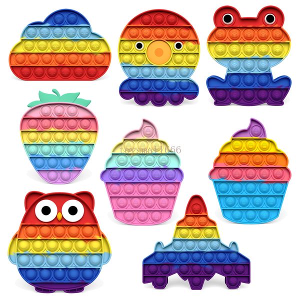 dhl ship rainbow fidget toy sensory push bubble autism special needs anxiety stress reliever for adults children
dhl ship rainbow fidget toy sensory push bubble autism special needs anxiety stress reliever for adults children
