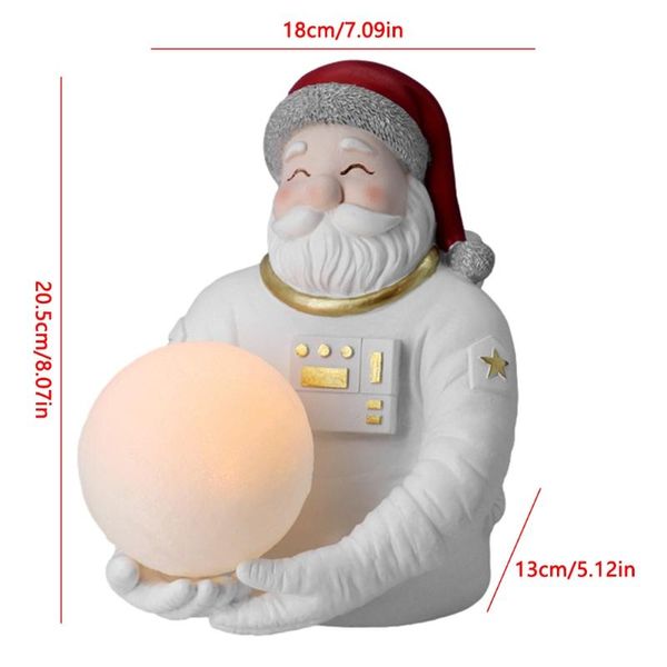 christmas decorations 3d resin santa astronaut night light deskornaments merry decoration for home birthday party
christmas decorations 3d resin santa astronaut night light deskornaments merry decoration for home birthday party