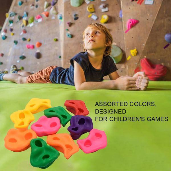 cords, slings and webbing 10pcs climbing rock set hand feet holds grip wall stones plastic backyard kids small assorted indoor outdoor toys
cords, slings and webbing 10pcs climbing rock set hand feet holds grip wall stones plastic backyard kids small assorted indoor outdoor toys