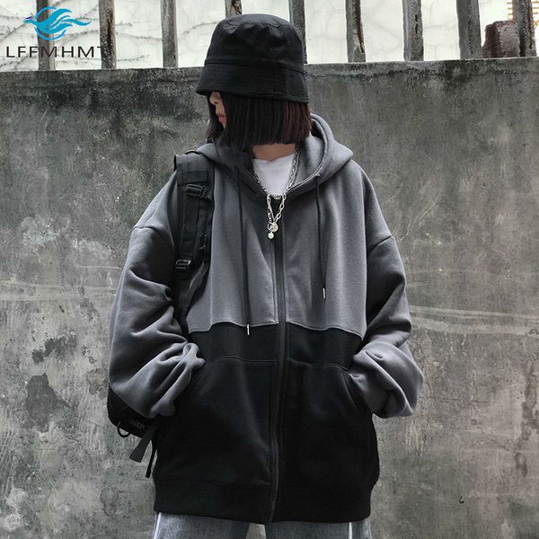 2021 women winter fall new fashion korean style patchwork large size long sleeve hooded sweatshirt female vintage fleece oversize 0jq0, Black
2021 women winter fall new fashion korean style patchwork large size long sleeve hooded sweatshirt female vintage fleece oversize 0jq0, Black