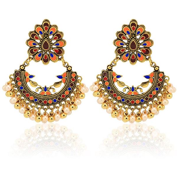 dangle & chandelier 2021 ins jhumki jhumka handmade beads enamel flower piercing bohemia earrings vintage women party jewelry, Silver
dangle & chandelier 2021 ins jhumki jhumka handmade beads enamel flower piercing bohemia earrings vintage women party jewelry, Silver