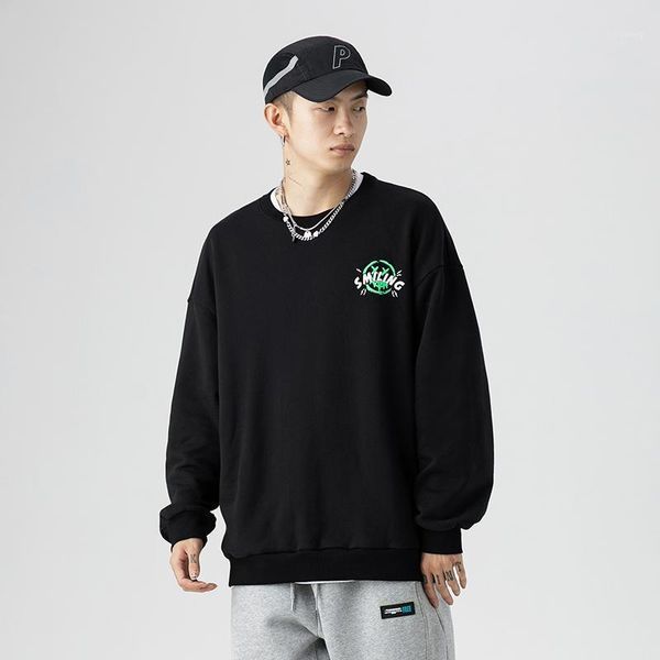 men's hoodies & sweatshirts 2021 autumn trendy brand sweater male couple luminous printing loose pullover jacket, Black
men's hoodies & sweatshirts 2021 autumn trendy brand sweater male couple luminous printing loose pullover jacket, Black