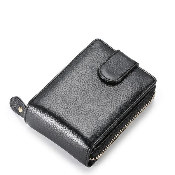 card holders genuine leather business holder wallet bank case id women cardholder sets zipper purse, Brown;gray
card holders genuine leather business holder wallet bank case id women cardholder sets zipper purse, Brown;gray