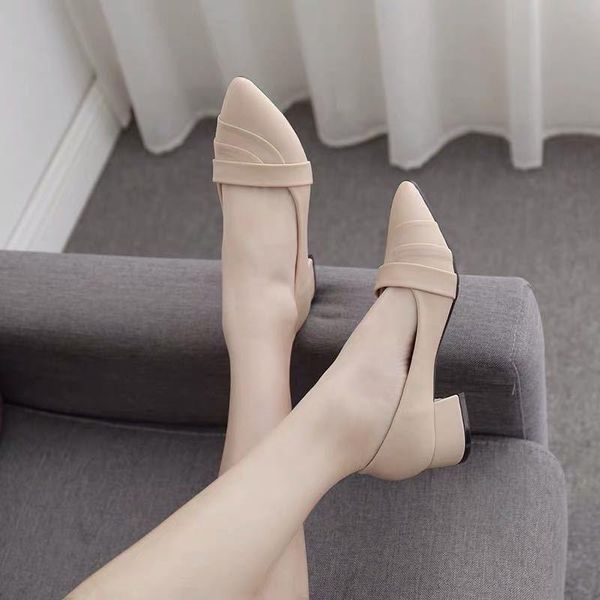 dress shoes women heels women's 2021 spring autumn heel chaussure femme zapatos mujer, Black
dress shoes women heels women's 2021 spring autumn heel chaussure femme zapatos mujer, Black