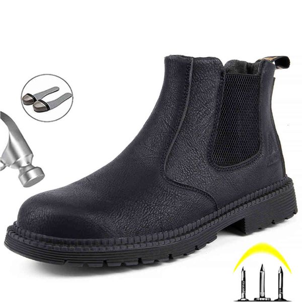 learn lair men winter indestructible safety lairs chelsea anti-lek work shoes, Black
learn lair men winter indestructible safety lairs chelsea anti-lek work shoes, Black