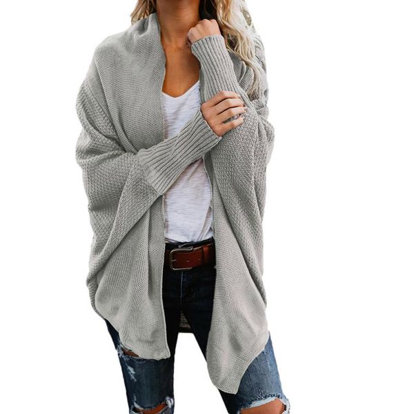 women's sweaters casual long sleeve knitted sweater women warm winter oversize loose open front coat casaco feminino, White;black
women's sweaters casual long sleeve knitted sweater women warm winter oversize loose open front coat casaco feminino, White;black