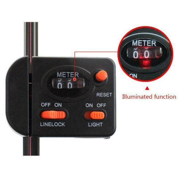 digital fishing line length counter 299.7 feet depth professional tool tackle counter gauge fishing line multifunct p7j2
digital fishing line length counter 299.7 feet depth professional tool tackle counter gauge fishing line multifunct p7j2