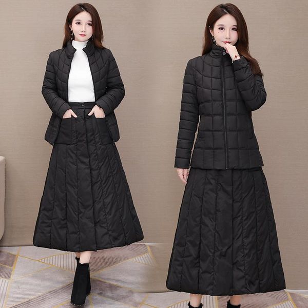 2021 new women's out fashion waist high cotton winter skirt for korean women grow warm black to-line skirts zkfs
2021 new women's out fashion waist high cotton winter skirt for korean women grow warm black to-line skirts zkfs