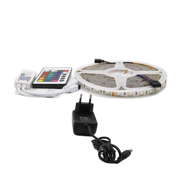 12v rgb flexible led strip + power adapter + 24keys ir / wifi / 2.4g rgb controller 5m 10m 15m full set
12v rgb flexible led strip + power adapter + 24keys ir / wifi / 2.4g rgb controller 5m 10m 15m full set