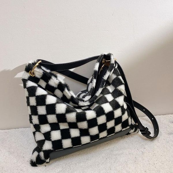 evening bags leftside faux fur small plaid totes for women winter designer crossbody travel trendy shoulder handbag
evening bags leftside faux fur small plaid totes for women winter designer crossbody travel trendy shoulder handbag