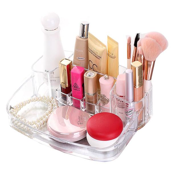 bathroom storage & organization acrylic makeup organizer transparent cosmetic container for brush holder lipstick box sundries/nail polish
bathroom storage & organization acrylic makeup organizer transparent cosmetic container for brush holder lipstick box sundries/nail polish