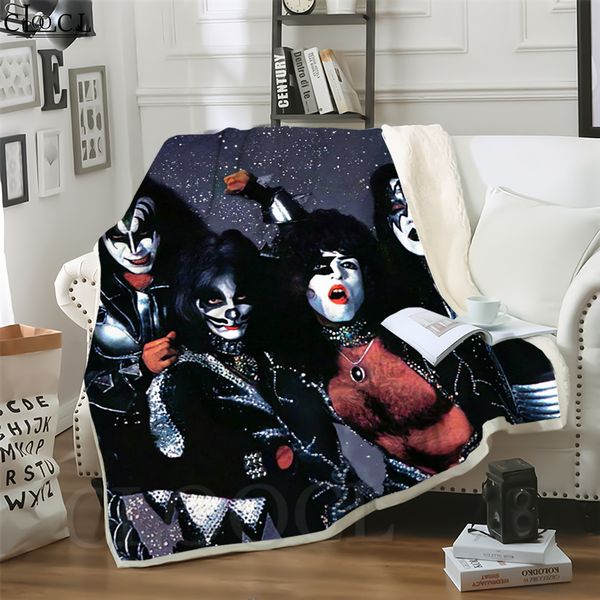 cloocl new pop metal kiss band 3d print casual style conditioning blanket sofa teens bedding throw blankets plush quilt
cloocl new pop metal kiss band 3d print casual style conditioning blanket sofa teens bedding throw blankets plush quilt