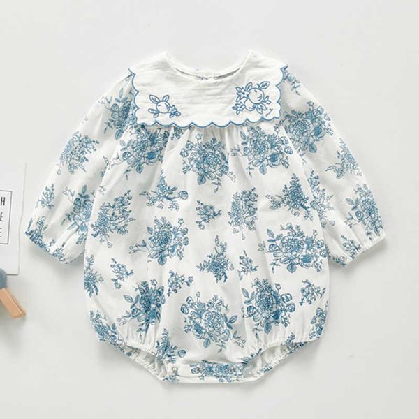 spring autumn long sleeves floral triangle crawl baby girl clothing rompers black friday xus9, Blue
spring autumn long sleeves floral triangle crawl baby girl clothing rompers black friday xus9, Blue