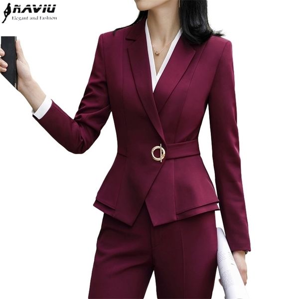 winter suit for women two pieces set formal long sleeve slim blazer and trousers office ladies work wear 220315, White
winter suit for women two pieces set formal long sleeve slim blazer and trousers office ladies work wear 220315, White