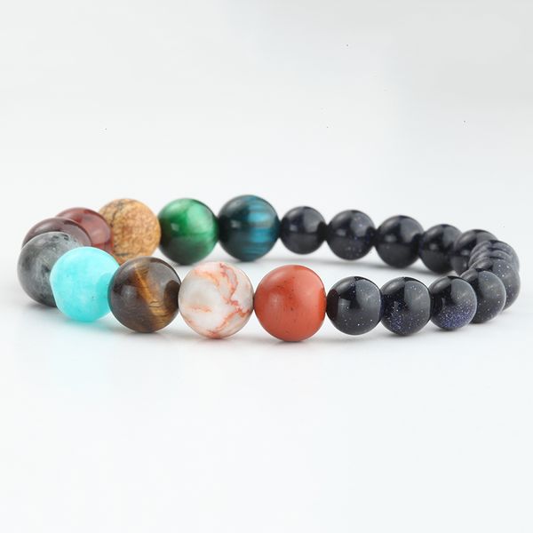 7 chakra bracelet for women & men planet reiki natural stone beads yoga womens bracelets wristband fashion couple bracelet, Bronze;silver
7 chakra bracelet for women & men planet reiki natural stone beads yoga womens bracelets wristband fashion couple bracelet, Bronze;silver