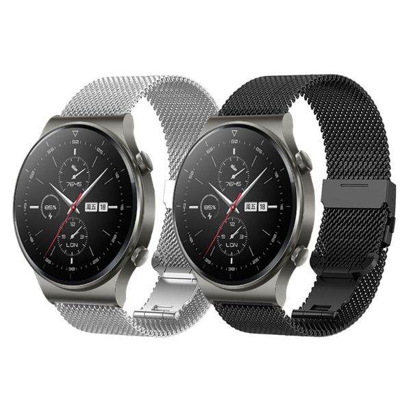 watch bands metal mesh belt milanese strap for huawei gt 2 pro watchband gt2 42mm 46mm 2e bracelet replace watchbands, Black;brown
watch bands metal mesh belt milanese strap for huawei gt 2 pro watchband gt2 42mm 46mm 2e bracelet replace watchbands, Black;brown