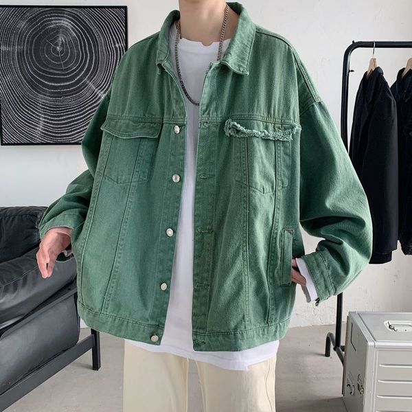 2021 new spring men's fashion retro casual ripped denim mens streetwear hip-hop bomber jacket men dpio, Black;brown
2021 new spring men's fashion retro casual ripped denim mens streetwear hip-hop bomber jacket men dpio, Black;brown