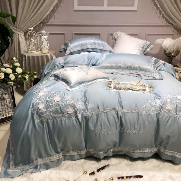 bedding sets 2021 luxury 600tc tencel super soft set embroidery lace duvet cover bed sheet pillowcases 4/6/7pcs size king
bedding sets 2021 luxury 600tc tencel super soft set embroidery lace duvet cover bed sheet pillowcases 4/6/7pcs size king