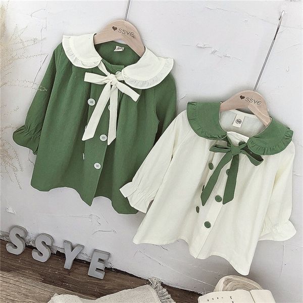 spring korean style baby girls sweet floral long sleeve dress toddler kids turn-down collar casual princess dresses 210303, Red;yellow
spring korean style baby girls sweet floral long sleeve dress toddler kids turn-down collar casual princess dresses 210303, Red;yellow