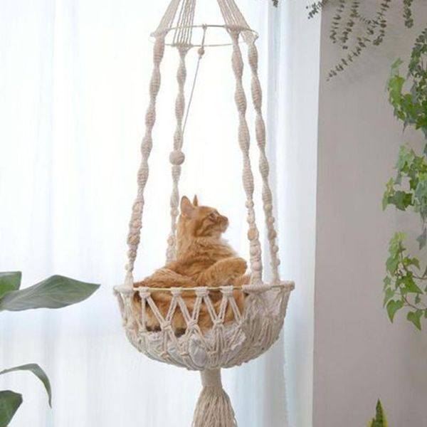 cat hammock pet hanging hammock woven cat fringe swing bed wall decoration #wo
cat hammock pet hanging hammock woven cat fringe swing bed wall decoration #wo