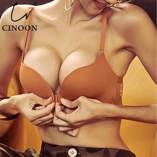 cinoon new fashion wireless front closure bras for women lingerie comfort push up bra adjusted seamless backless bralette, Red;black
cinoon new fashion wireless front closure bras for women lingerie comfort push up bra adjusted seamless backless bralette, Red;black
