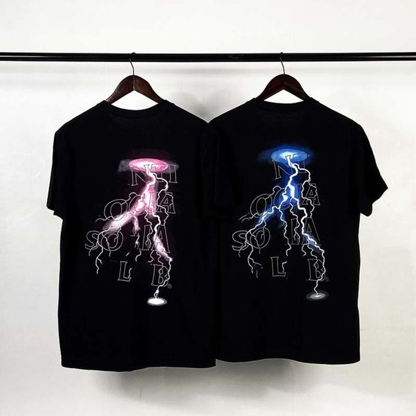genuine lightning reflective fashion brand loose casual short sleeve pure cotton t shirt, White;black
genuine lightning reflective fashion brand loose casual short sleeve pure cotton t shirt, White;black