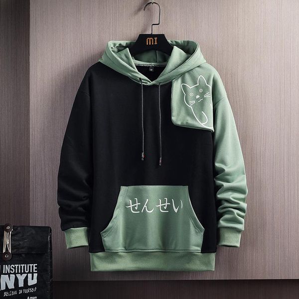 men's hoodies & sweatshirts 2021 harajuku hoodie sweatshirt graphic graffiti kanji hip hop streetwear cotton autumn patchwork pullover, Black
men's hoodies & sweatshirts 2021 harajuku hoodie sweatshirt graphic graffiti kanji hip hop streetwear cotton autumn patchwork pullover, Black