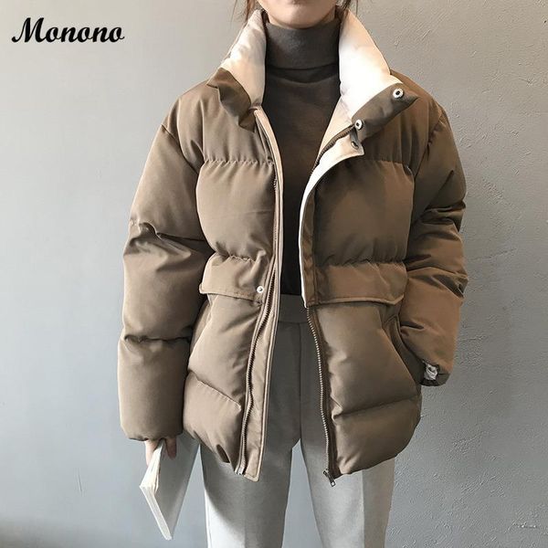 women's down & parkas 2021 women thick winter coat stand collar jacket bubble oversize loose outerwear female casaco feminino, Black
women's down & parkas 2021 women thick winter coat stand collar jacket bubble oversize loose outerwear female casaco feminino, Black